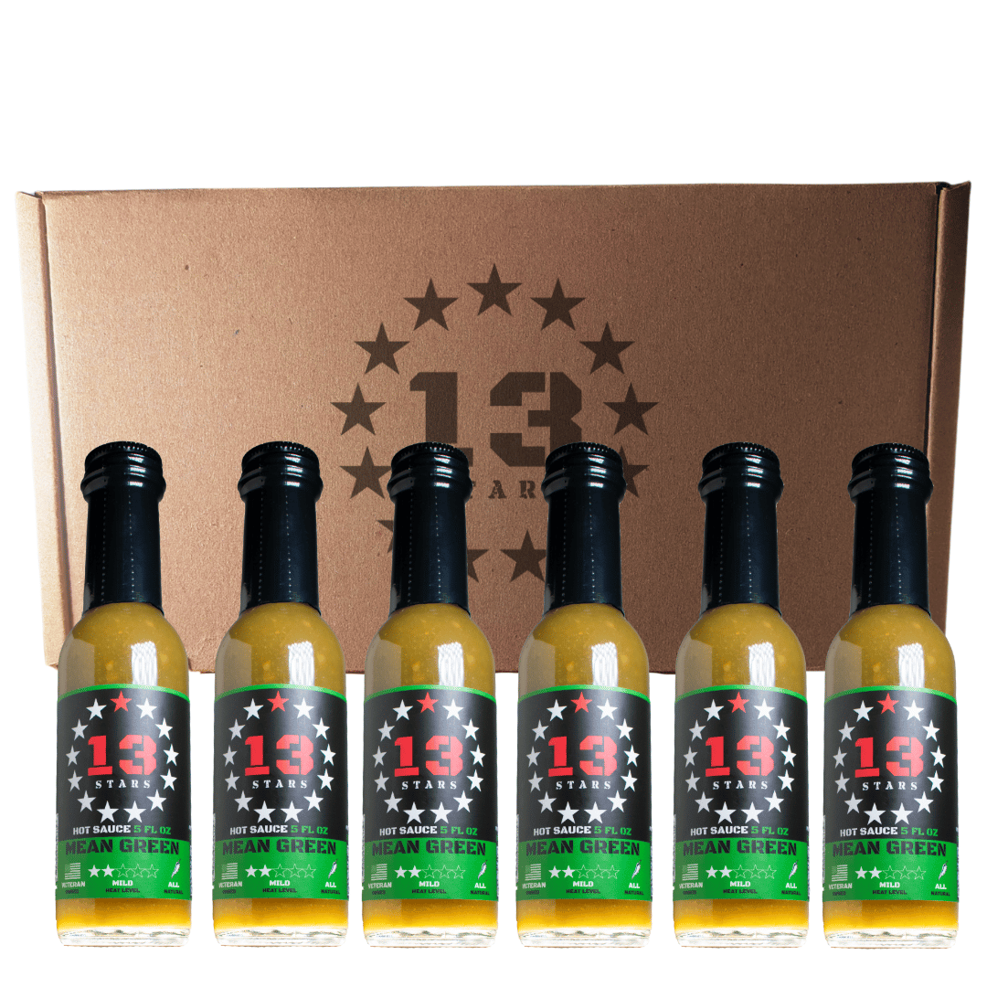 13 Stars Hot Sauce Hot Sauce 13 Stars Hot Sauce Mean Green