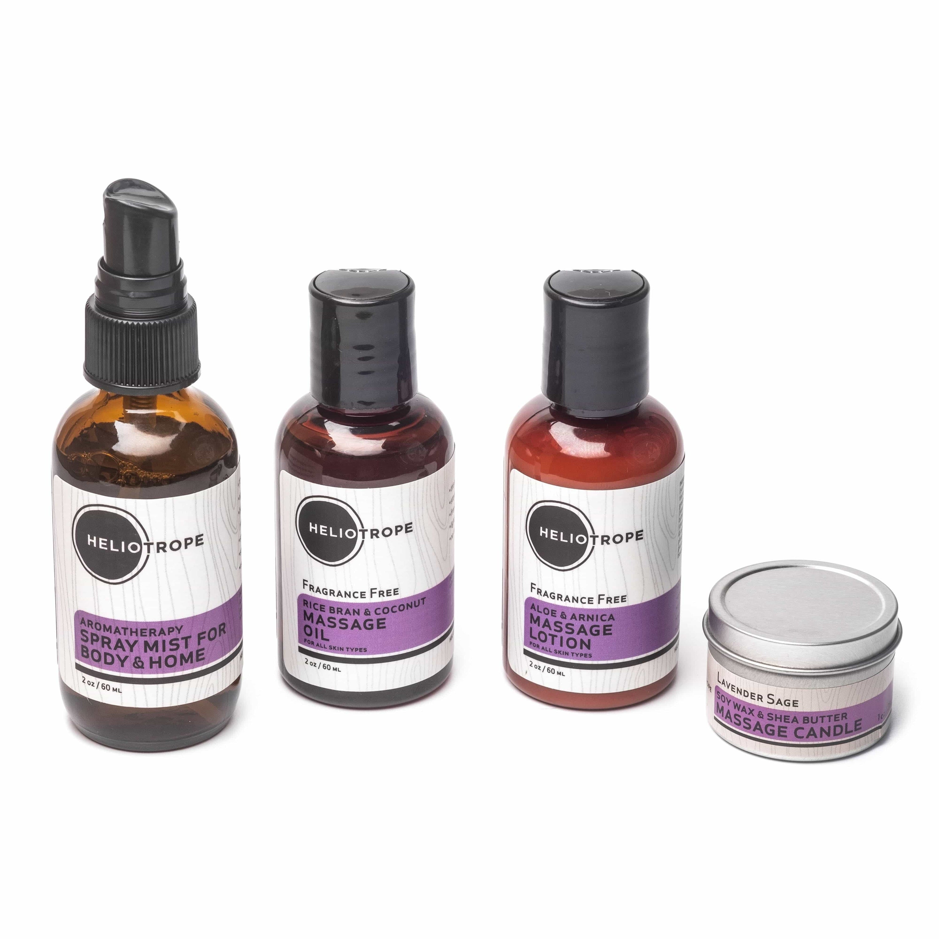 Heliotrope SF Massage Massage Travel Sampler