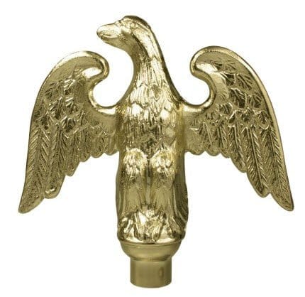 Flags Unlimited Flagpole Hardware Metal Perched Eagle