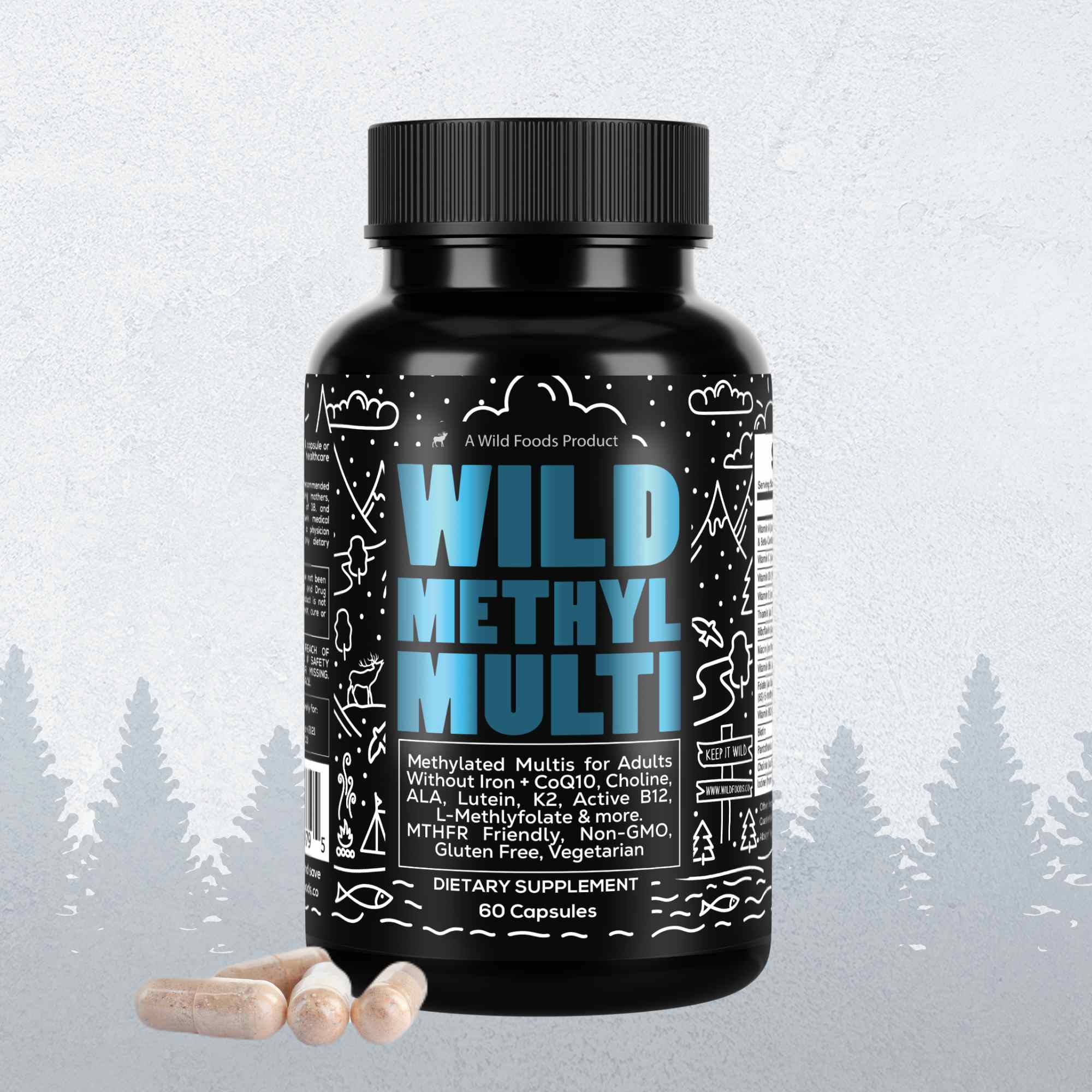 Methylated Whole Food Multivitamin - My American Goods