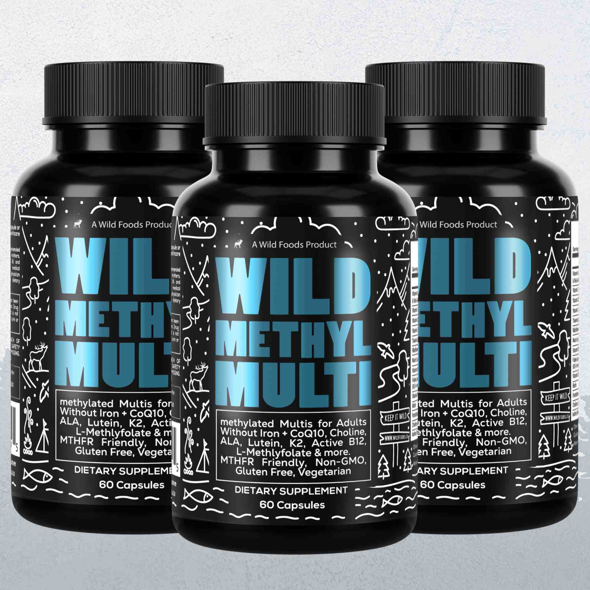 Methylated Whole Food Multivitamin - My American Goods