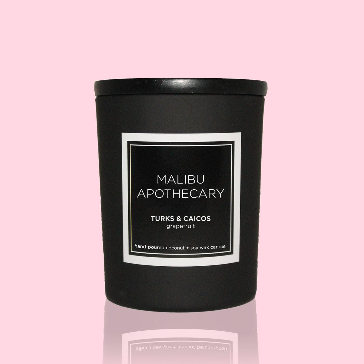 Malibu Apothecary Candle Mini Matte Black Candle
