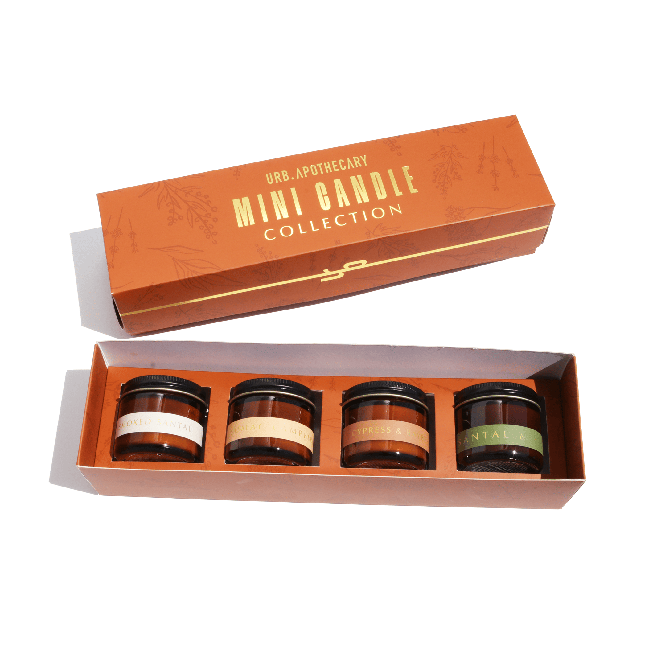 URB APOTHECARY Candles Add Gift Box Mini Candle Collection Gift Set