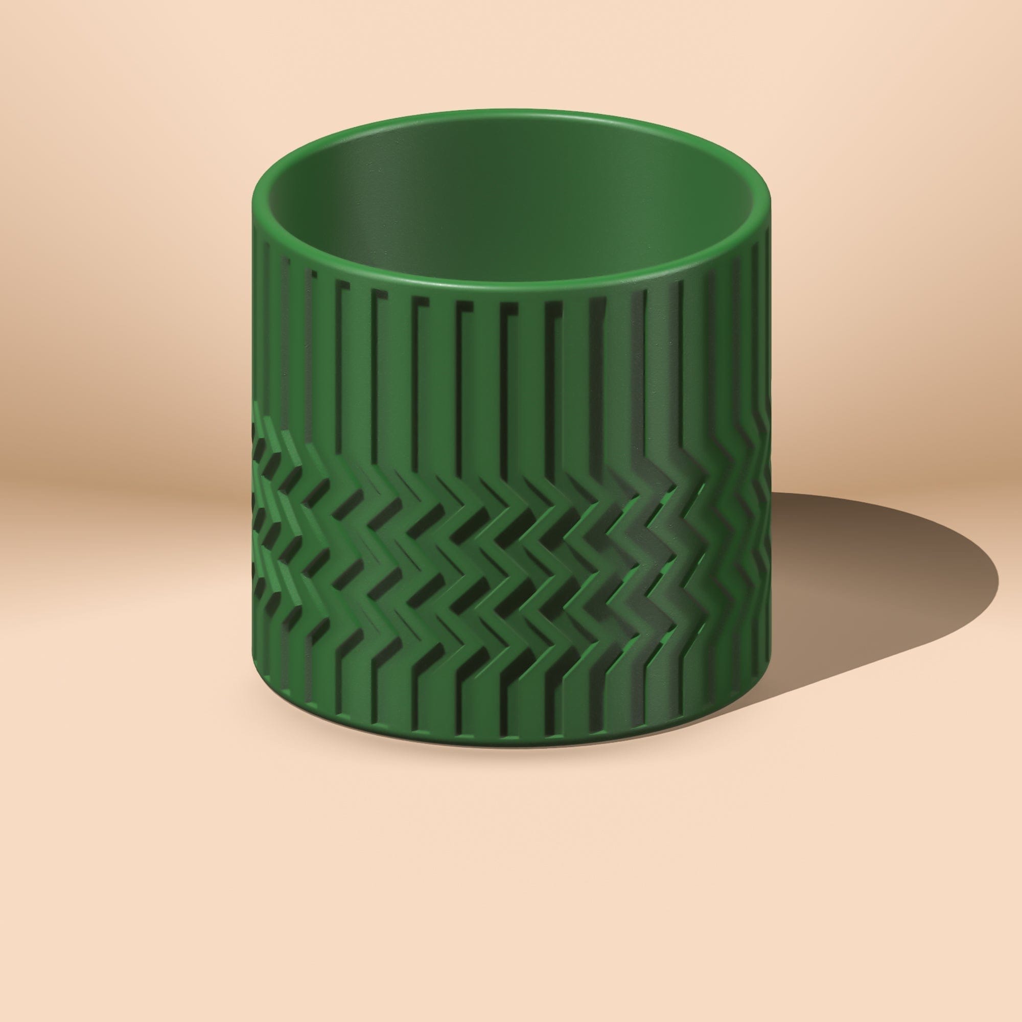 Rosebud HomeGoods Pots & Planters Minimalist Zig-Zag Planter