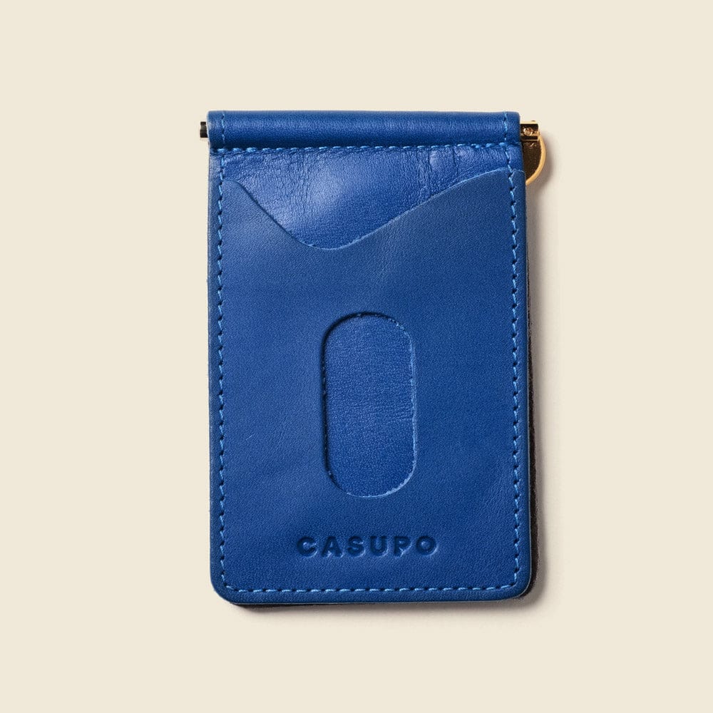 CASUPO Money Clip Wallet Money Clip Wallet - Cobalt