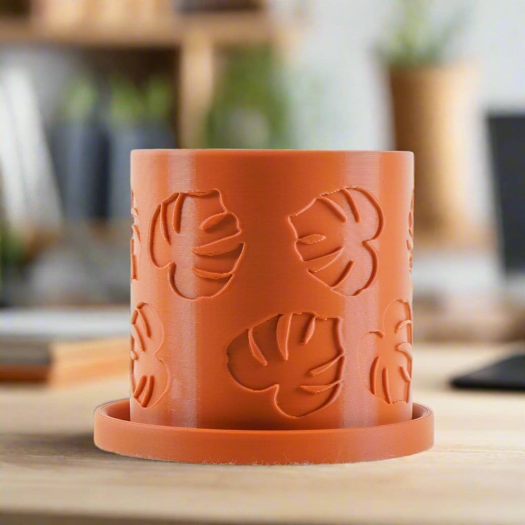 Rosebud HomeGoods Pots & Planters Monstera Leaf Planter