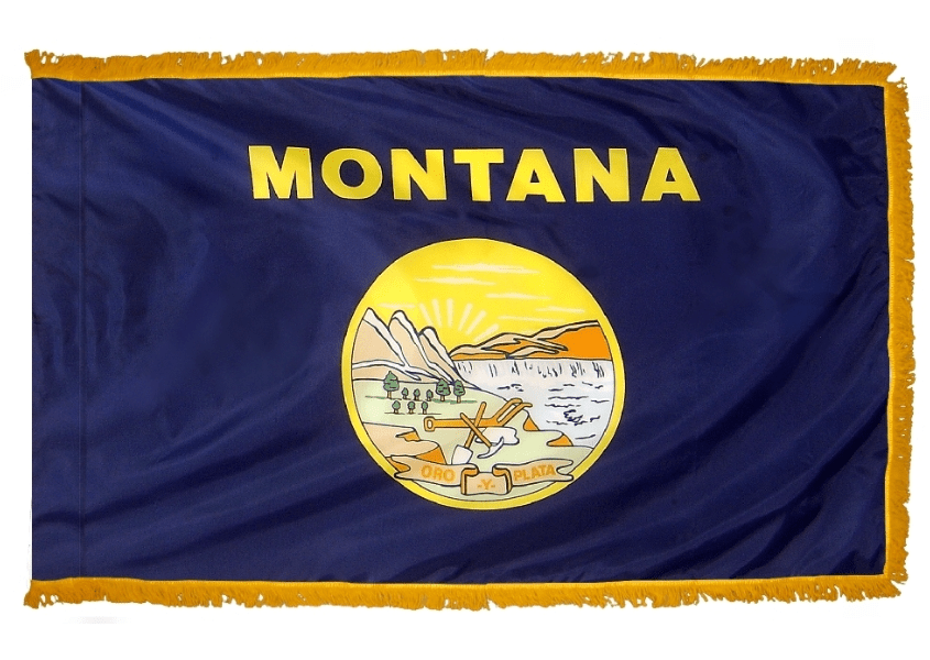 Flags Unlimited USA Nylon State Flags Montana