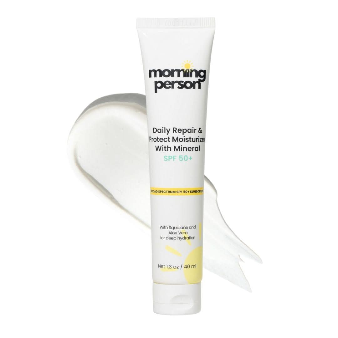 Morning Person Daily Repair Moisturizer with Mineral SPF 50 - My American Goods