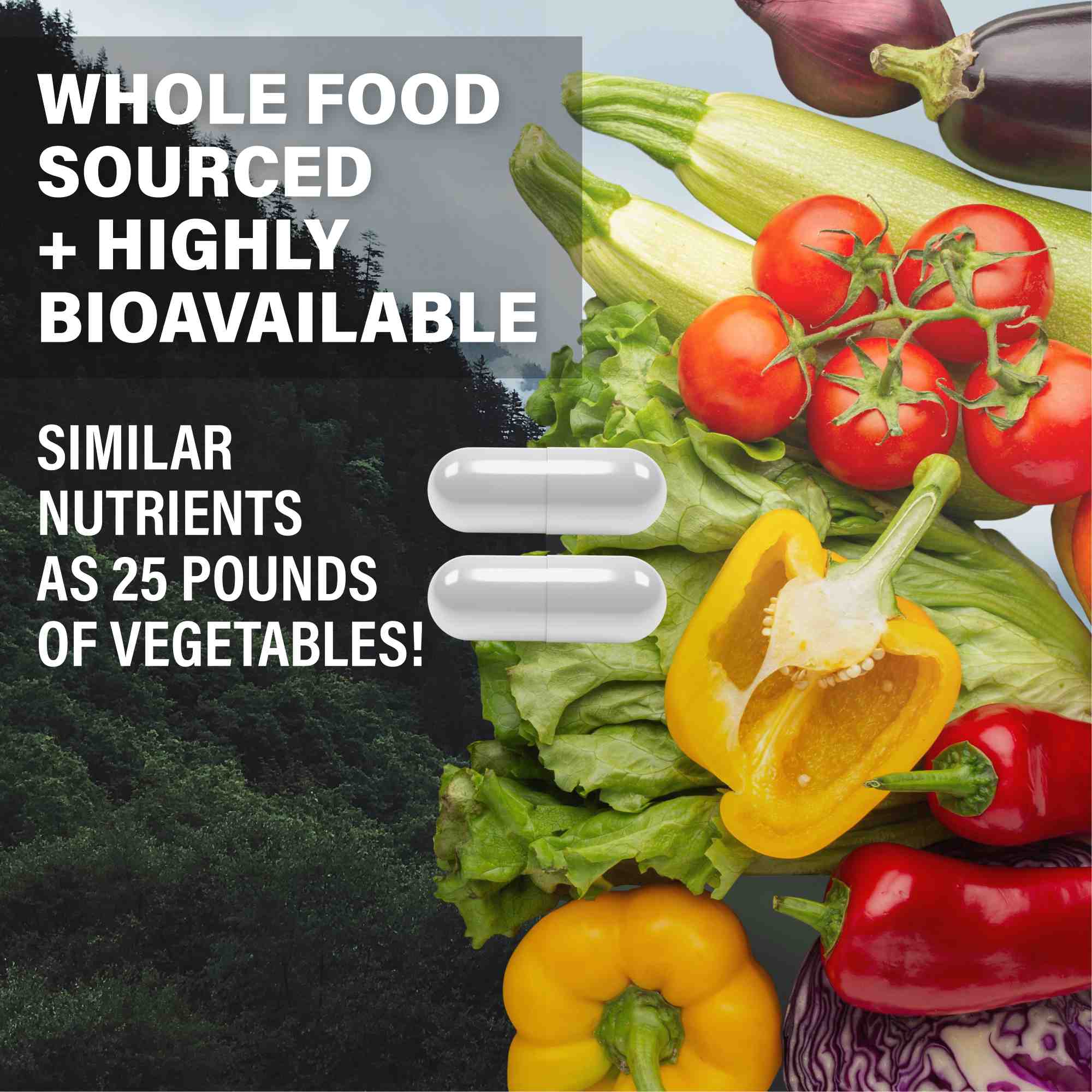 Methylated Whole Food Multivitamin - My American Goods