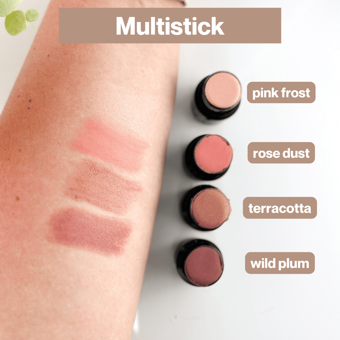 Taylor Made Organics blush & bronzer Multistick | cheeks, lips, and eyes