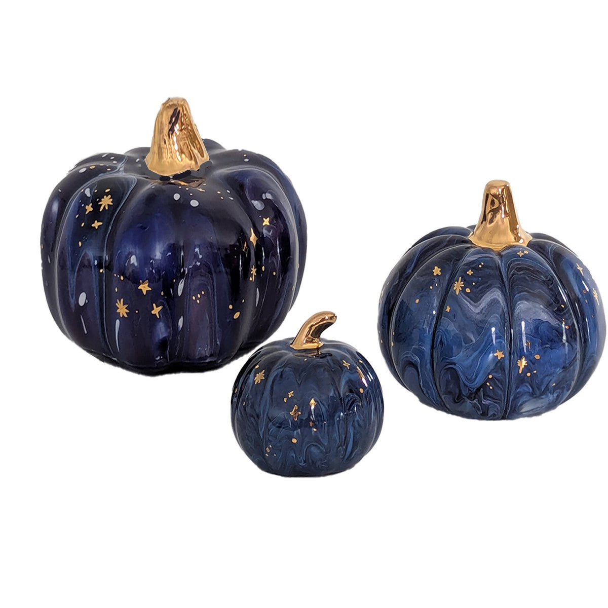 Mystical Pumpkins in Twilight Tones