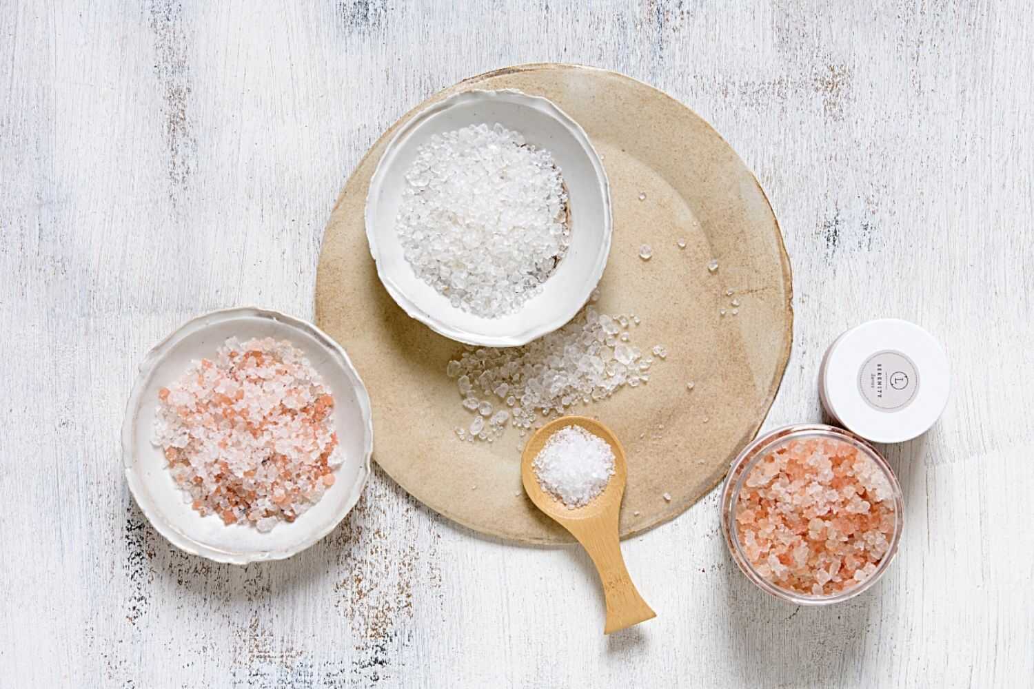Lizush BATH BOMBS & SALTS Grapefruit Natural Bath Salt Soak with Dead sea, Epsom and Himalayan salts