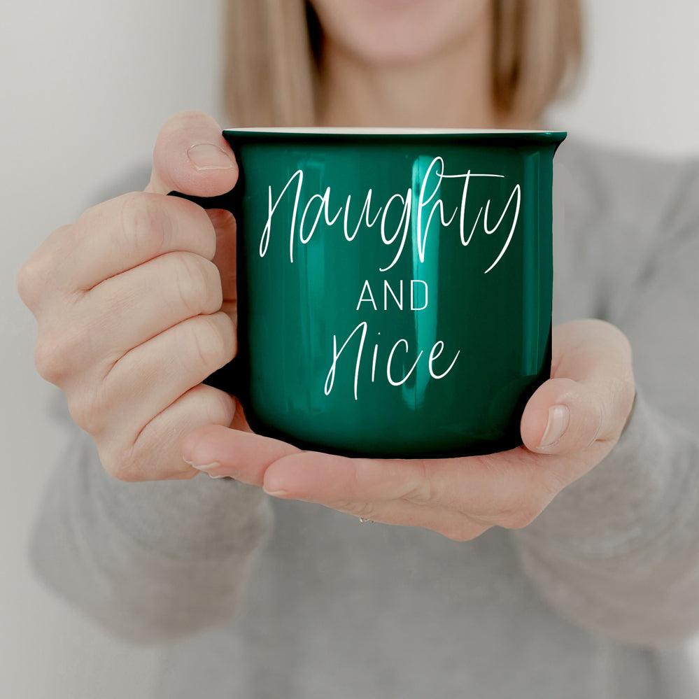 Gia Roma Coffee Mug, Naughty & Nice Mug