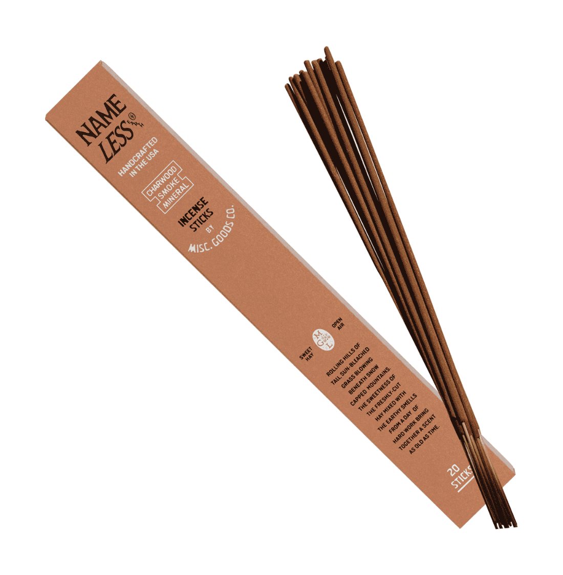Misc. Goods Co. Sticks / 20pcs "Nameless Earth" Stick Incense