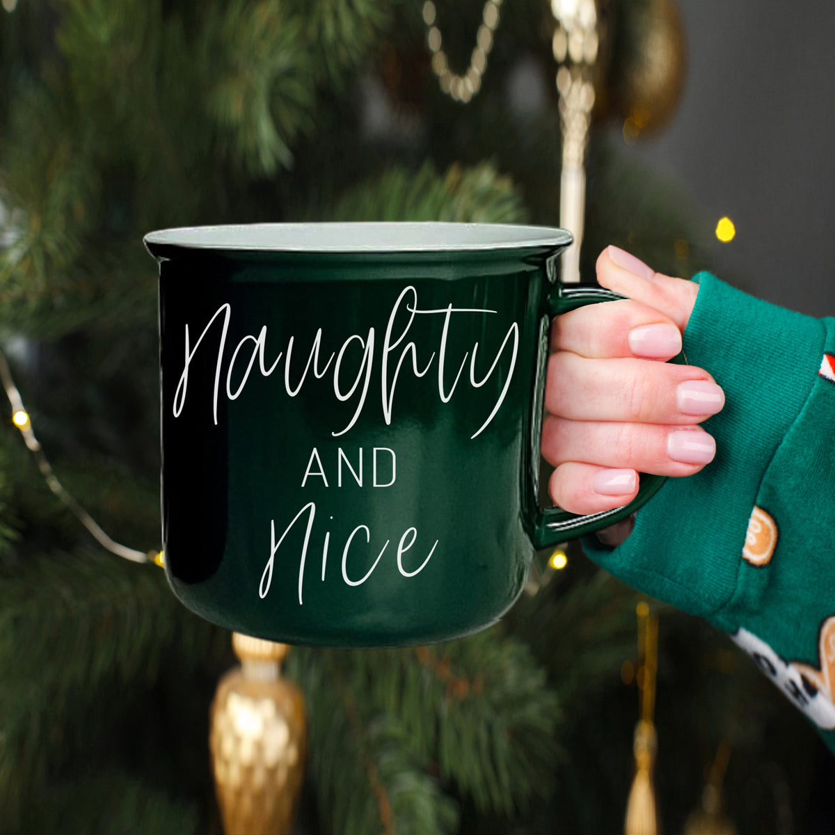 Naughty & Nice Mug - My American Goods