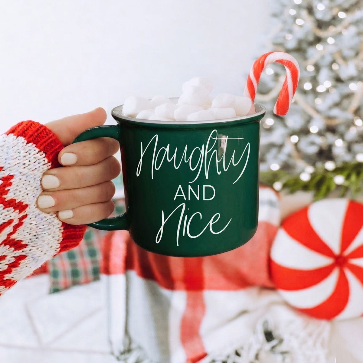 Gia Roma Coffee Mug, Naughty & Nice Mug