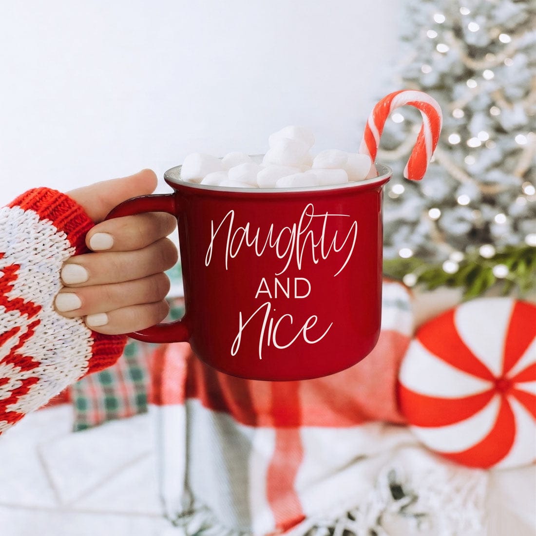 Gia Roma Coffee Mug, Naughty & Nice Mug