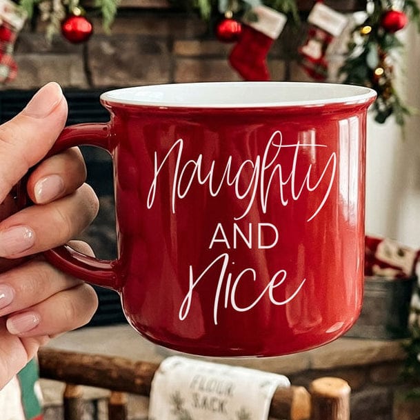 Gia Roma Coffee Mug, Naughty & Nice Mug