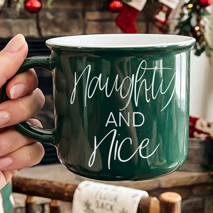 Gia Roma Coffee Mug, Naughty & Nice Mug