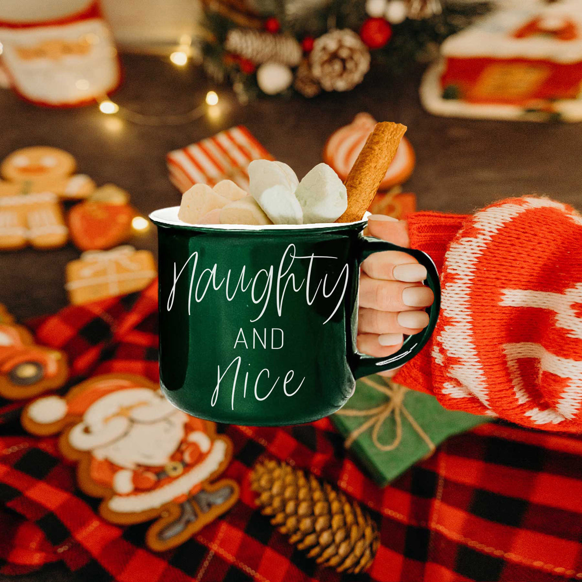 Naughty & Nice Mug - My American Goods