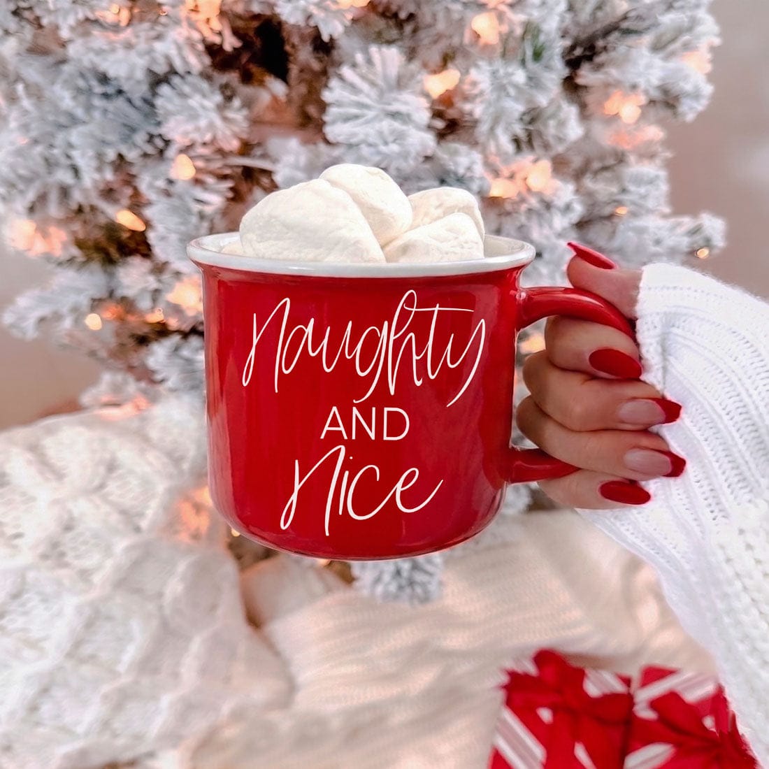 Gia Roma Coffee Mug, Naughty & Nice Mug