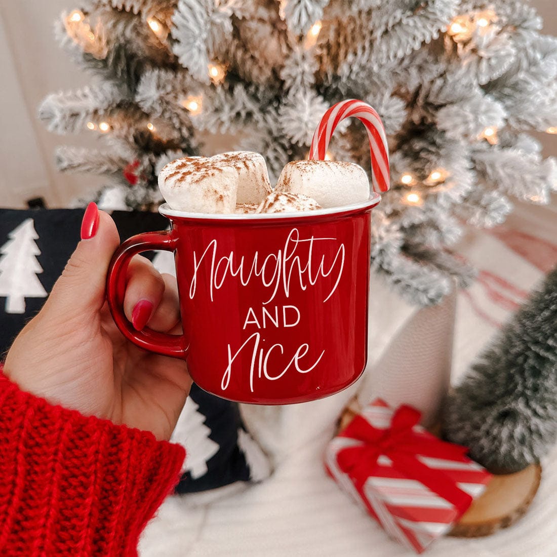 Gia Roma Coffee Mug, Naughty & Nice Mug