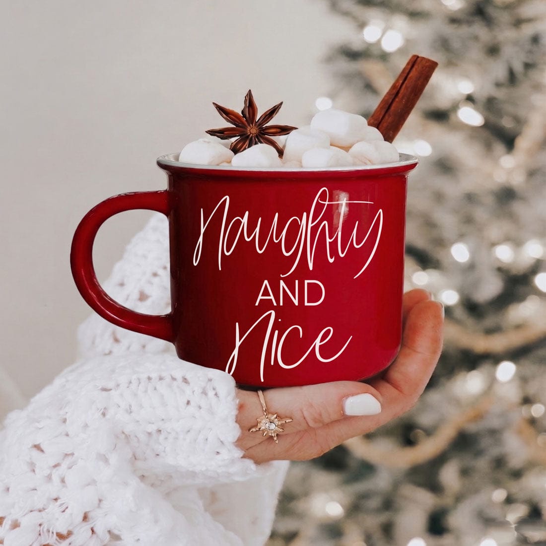 Gia Roma Coffee Mug, Naughty & Nice Mug