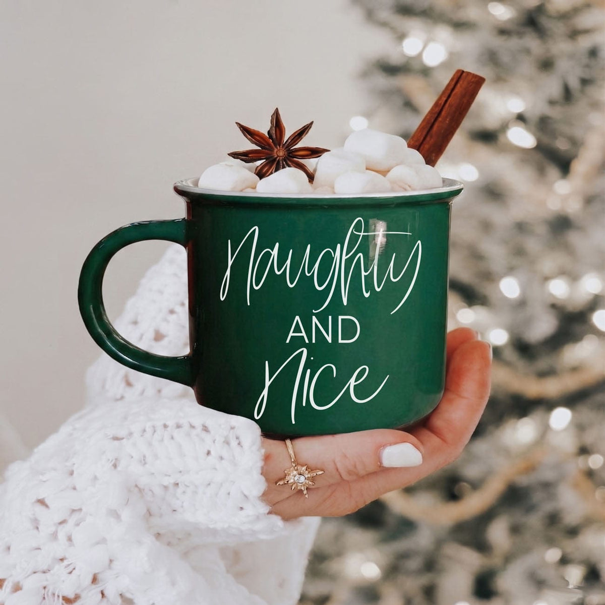 Gia Roma Coffee Mug, Naughty & Nice Mug