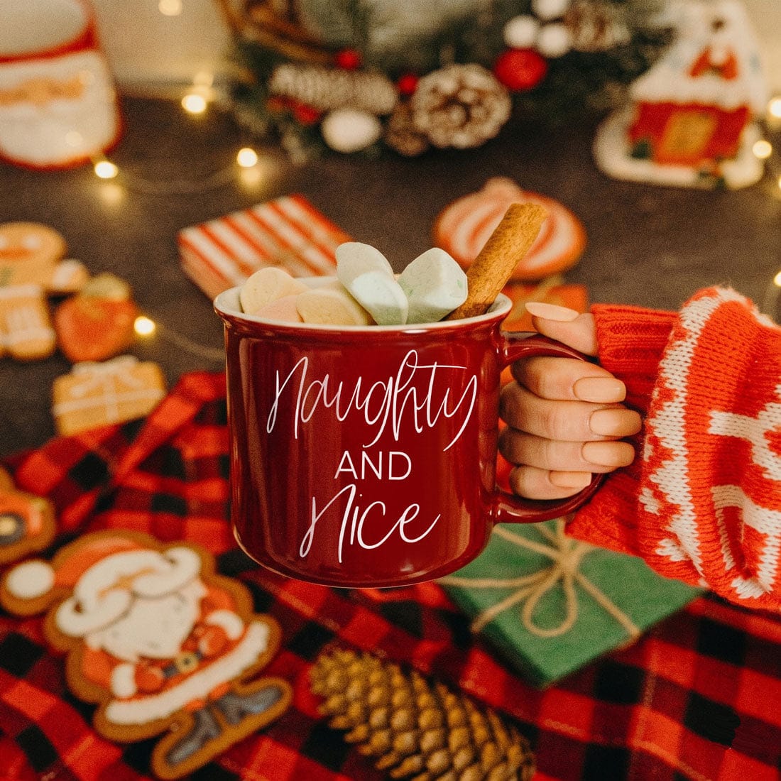 Gia Roma Coffee Mug, Naughty & Nice Mug