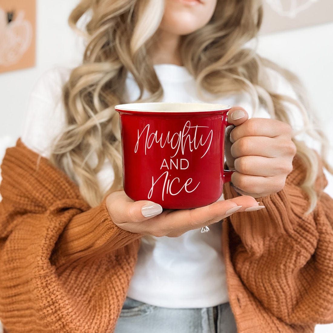 Gia Roma Coffee Mug, Naughty & Nice Mug
