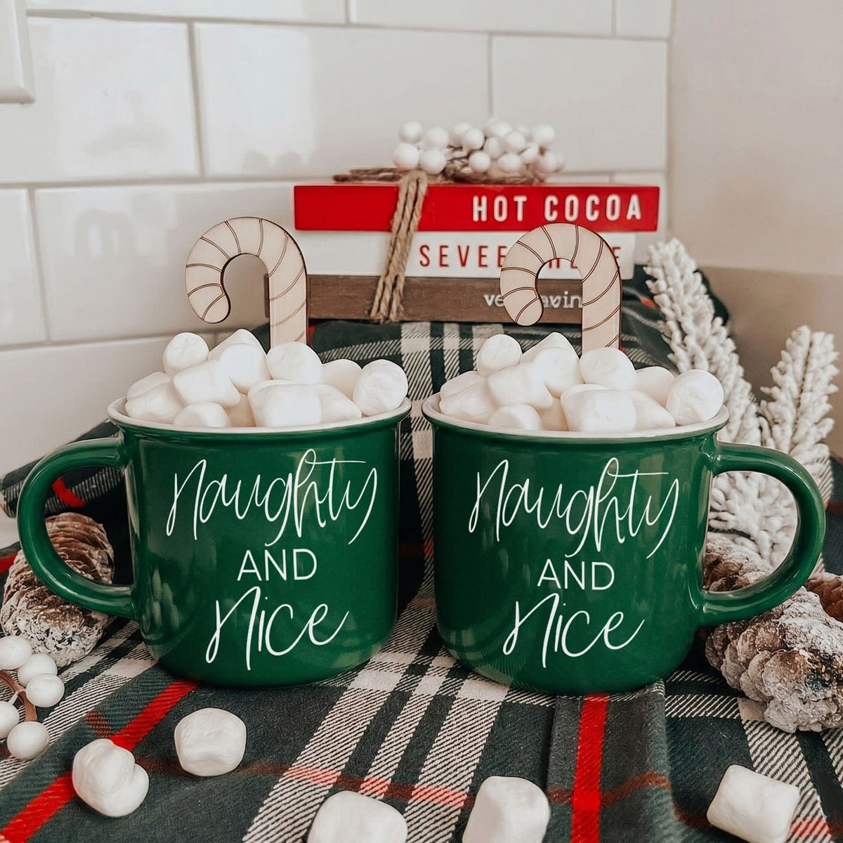 Gia Roma Coffee Mug, Naughty & Nice Mug