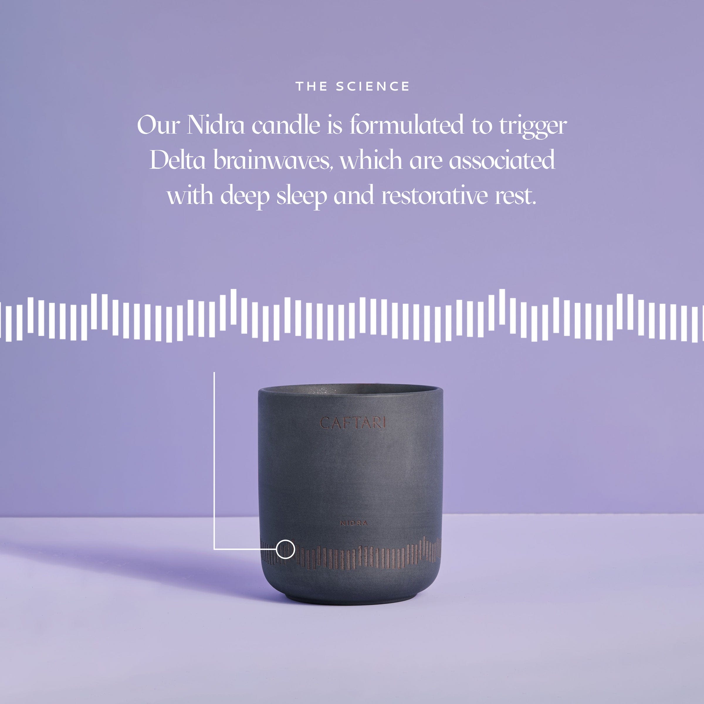 Caftari Candle Evening Ritual Bundle: Scent of Nirvana and Nidra