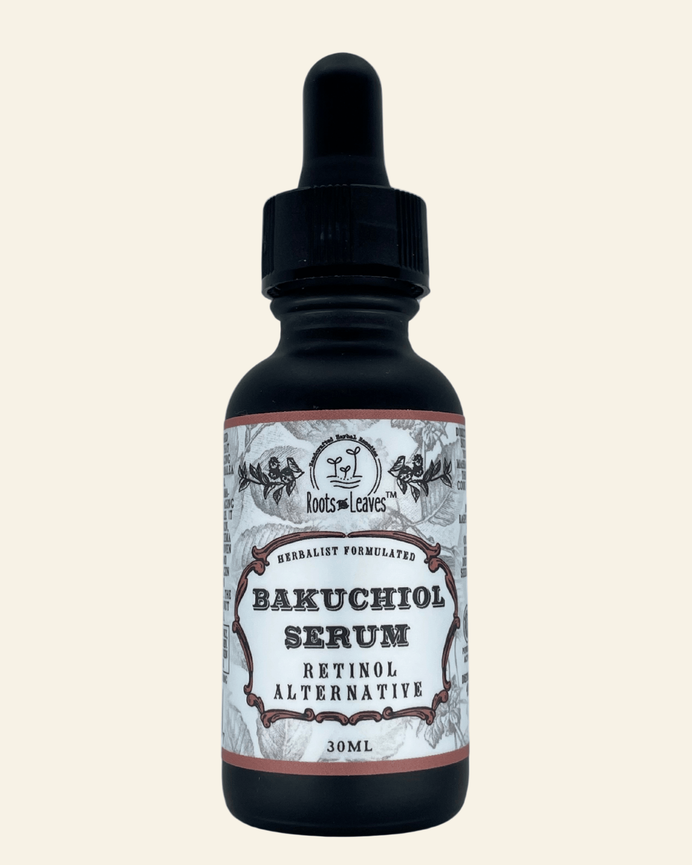 Roots and Leaves, LLC Bakuchiol Serum - All Natural Retinol Alternative