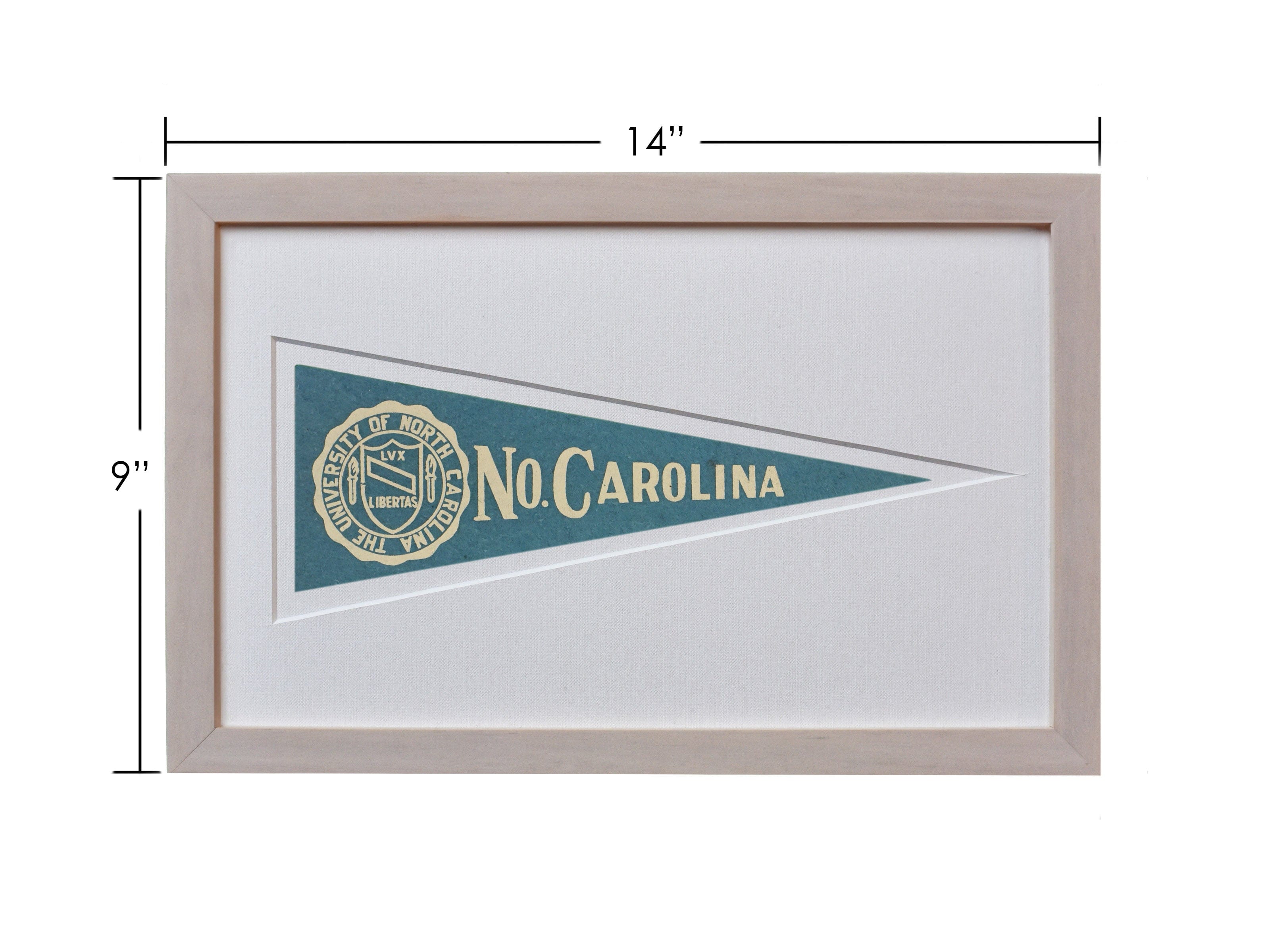 Vintage University of North Carolina Hormel Pennant - My American Goods