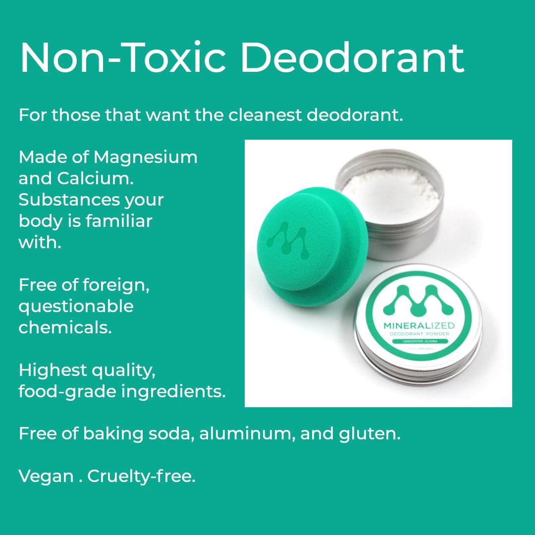 Mineralized Deodorant Mineralized Full-Size Deodorant Powder