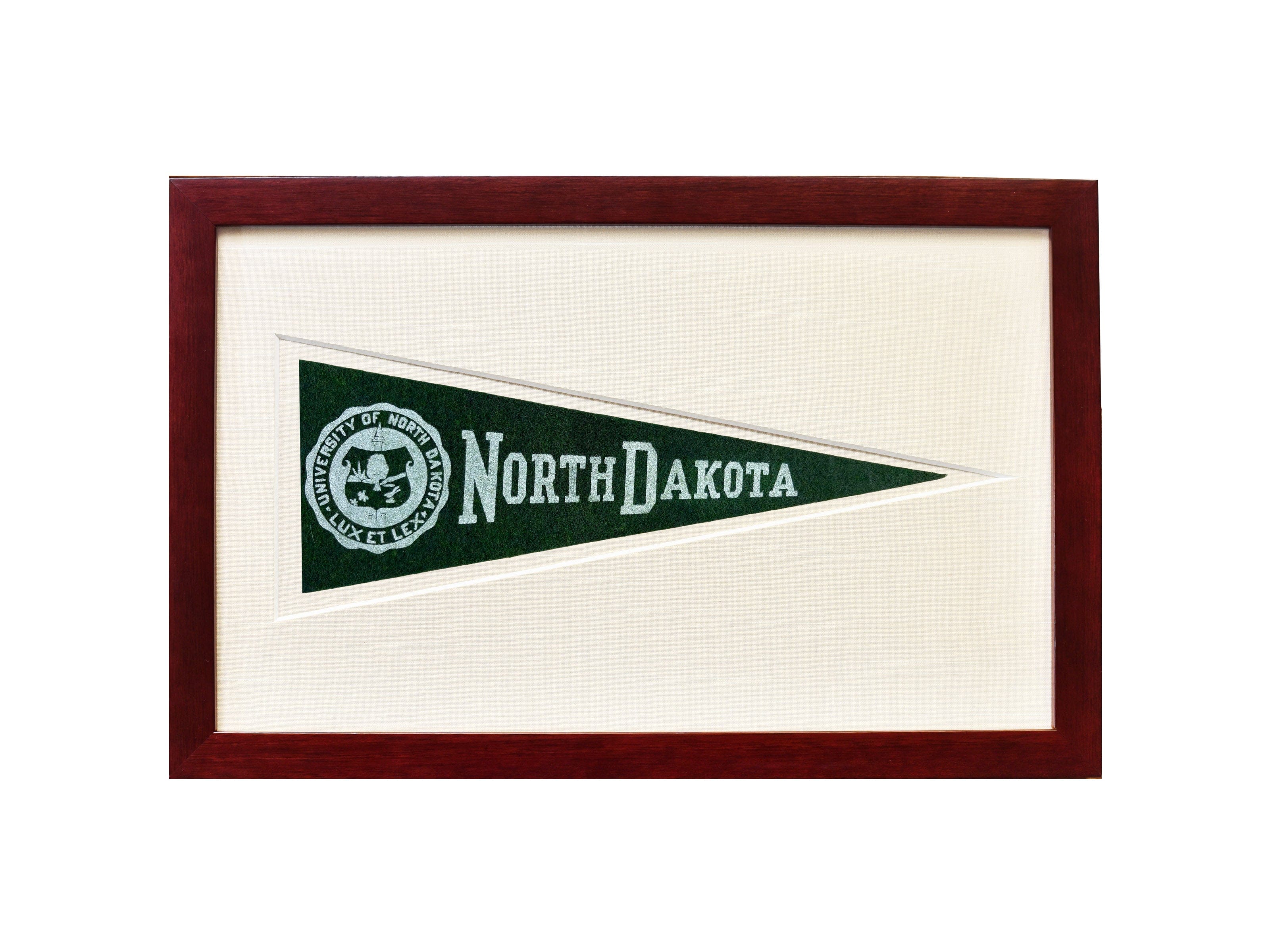 Vintage University of North Dakota Hormel Pennant - My American Goods