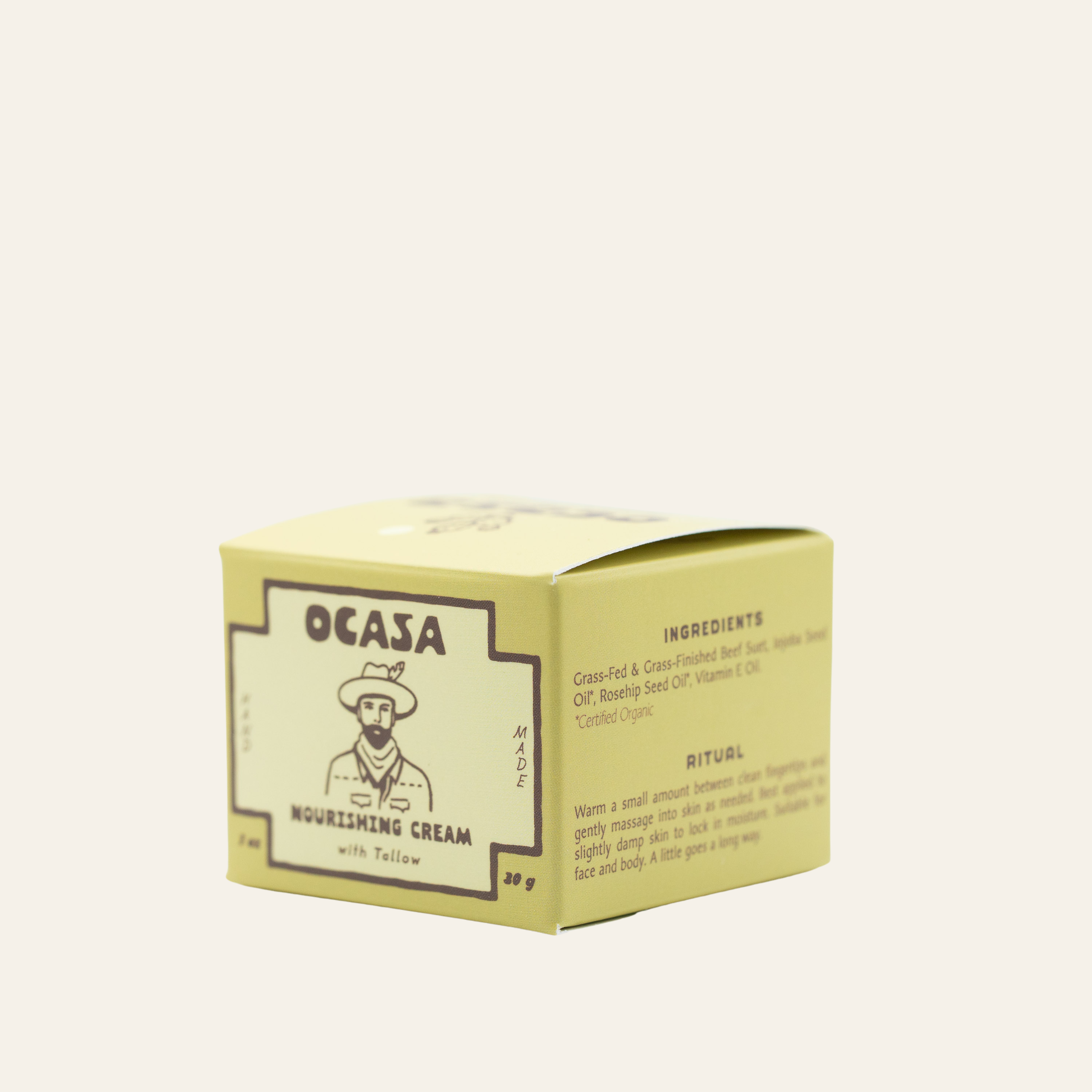 nourishing unscented tallow cream