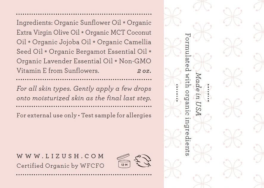 ORGANIC FACIAL OIL Seals and Protects - My American Goods