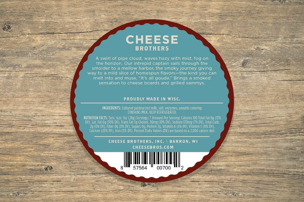 Cheese Brothers, Inc. Gouda Cheese Smoked Gouda