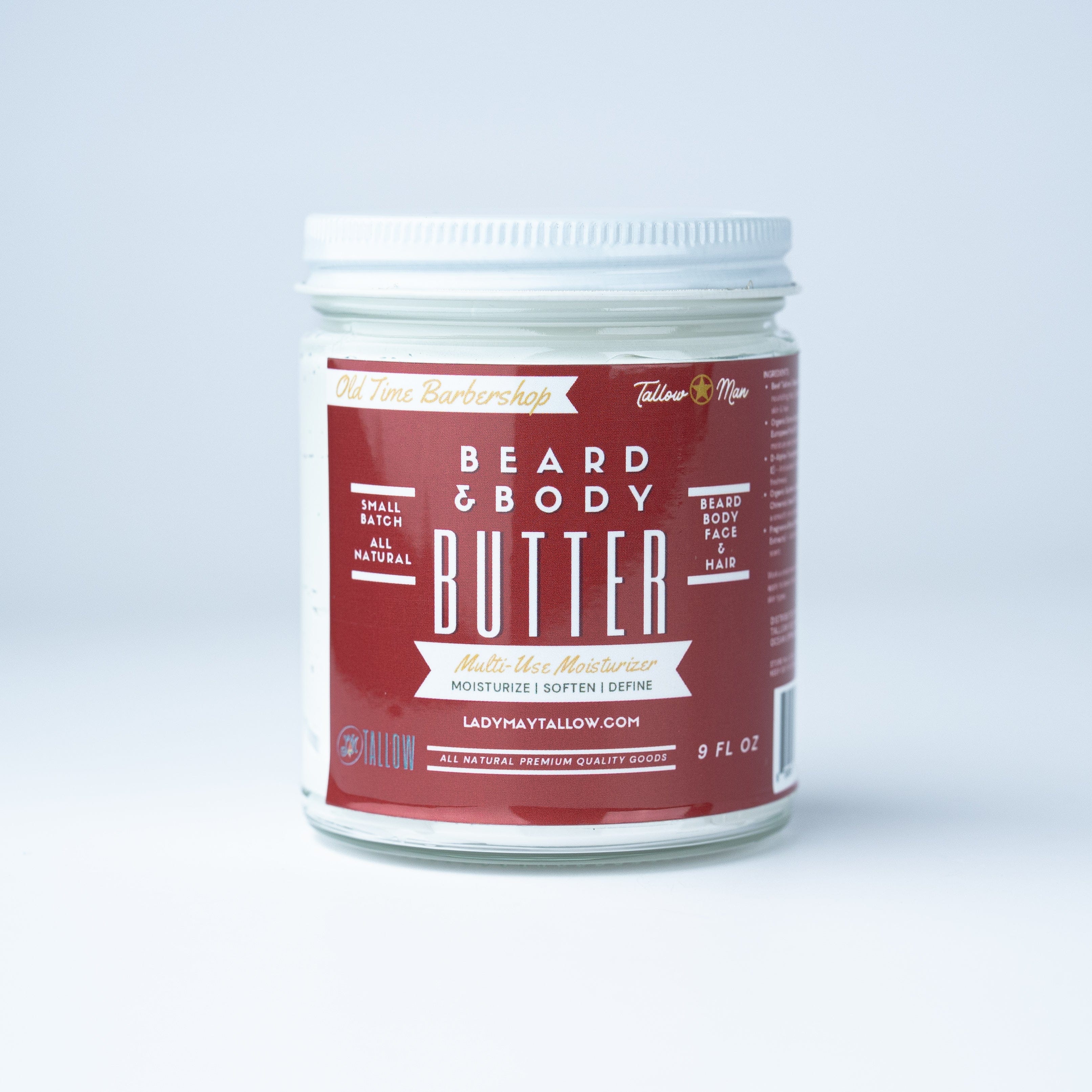 Tallow Man Men’s Beard Butter Trio Gift Box | 100% Natural Tallow - My American Goods