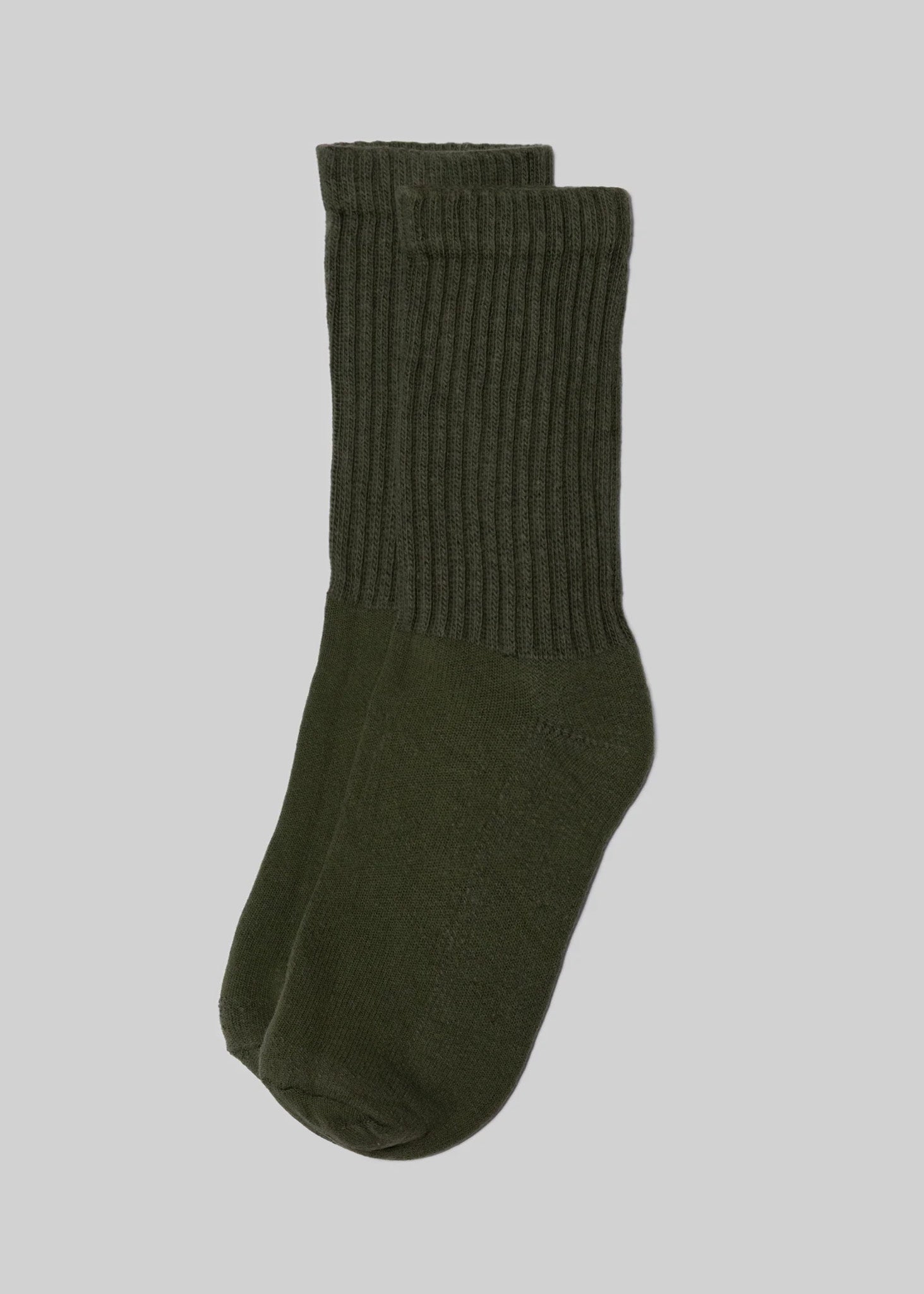 American Trench Socks olive / REG The Solids
