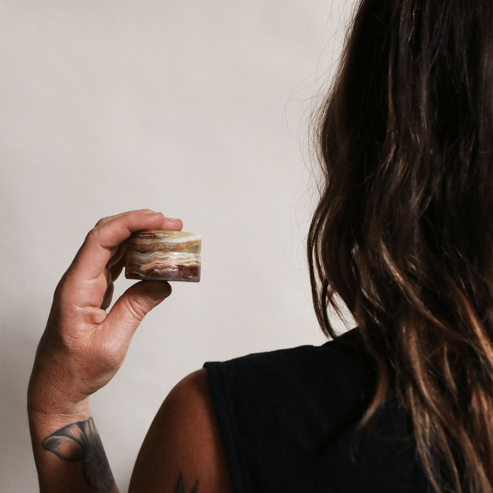 Regenerative Face Balm in Keepsake Onyx Stone Jar