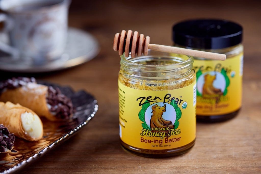 Zenbear Honey Tea simple Organic Bee-ing Better Honey Tea – Immune-Boosting Lemon Ginger Blend