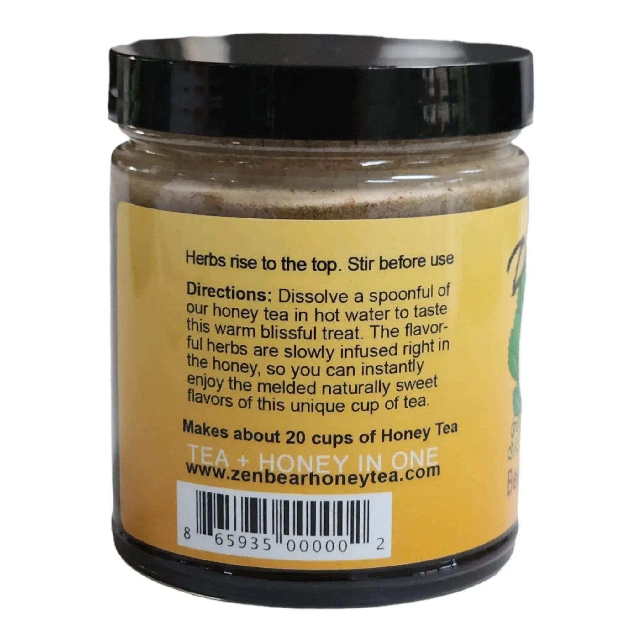 Zenbear Honey Tea simple Organic Bee-ing Better Honey Tea – Immune-Boosting Lemon Ginger Blend