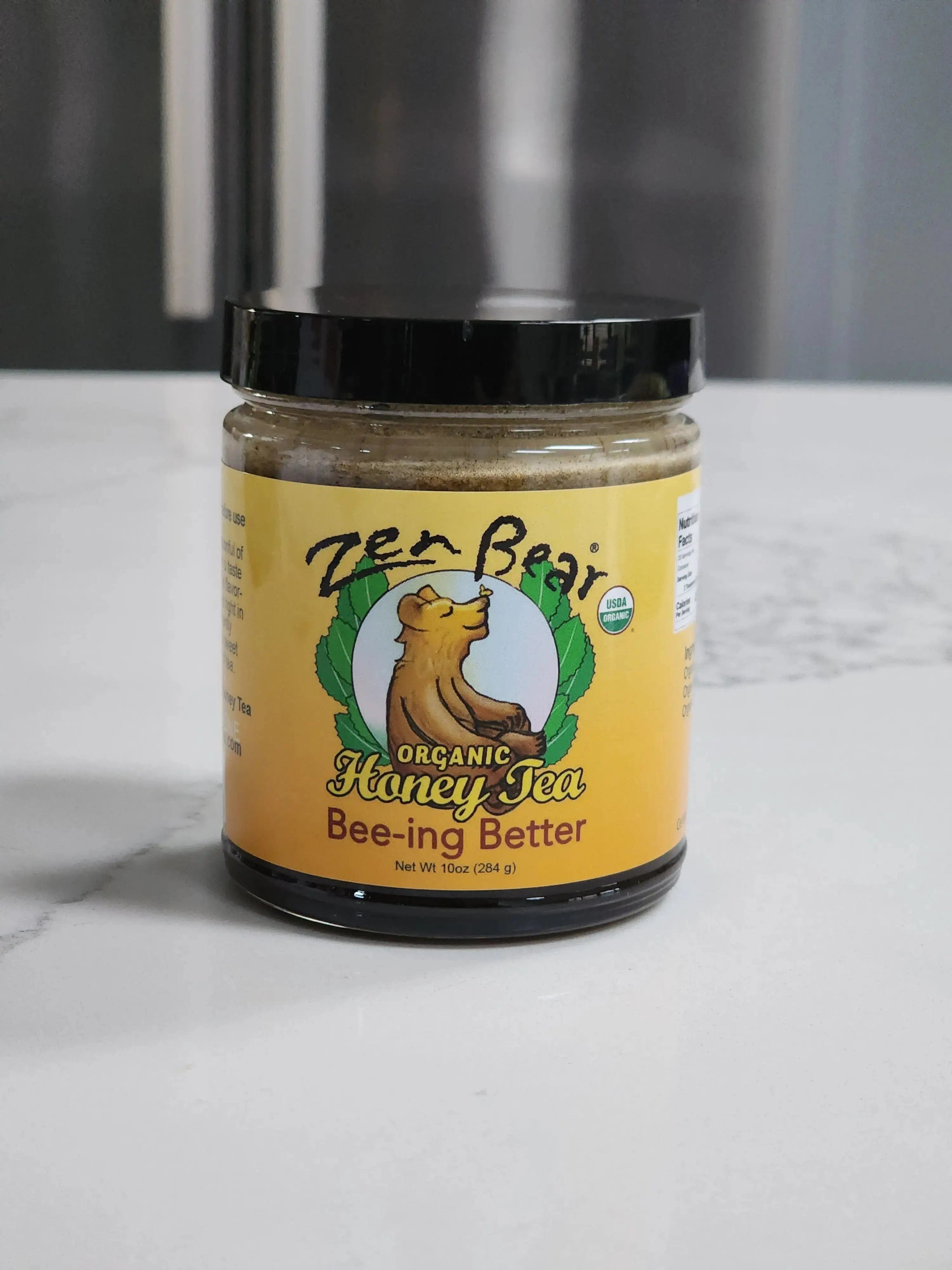 Zenbear Honey Tea simple Organic Bee-ing Better Honey Tea – Immune-Boosting Lemon Ginger Blend