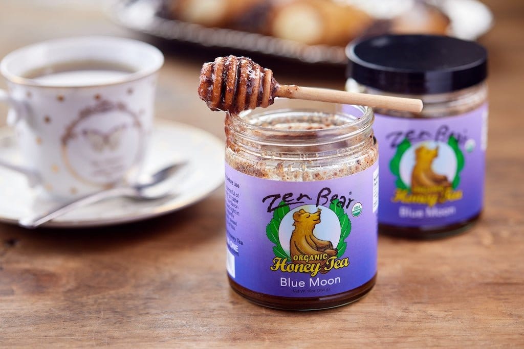 Blue Moon Honey Tea – Organic Blueberry Lavender Blend for Calm & Clarity (10 oz) - My American Goods