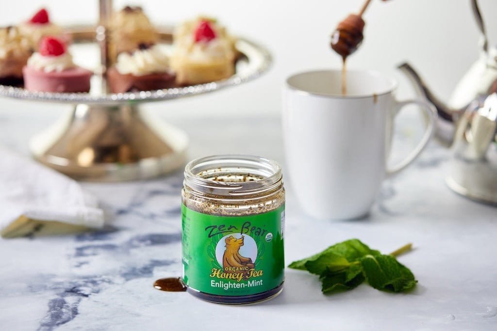 Enlighten Mint Honey Tea – Organic Mint Blend for Focus & Freshness (10 oz) - My American Goods