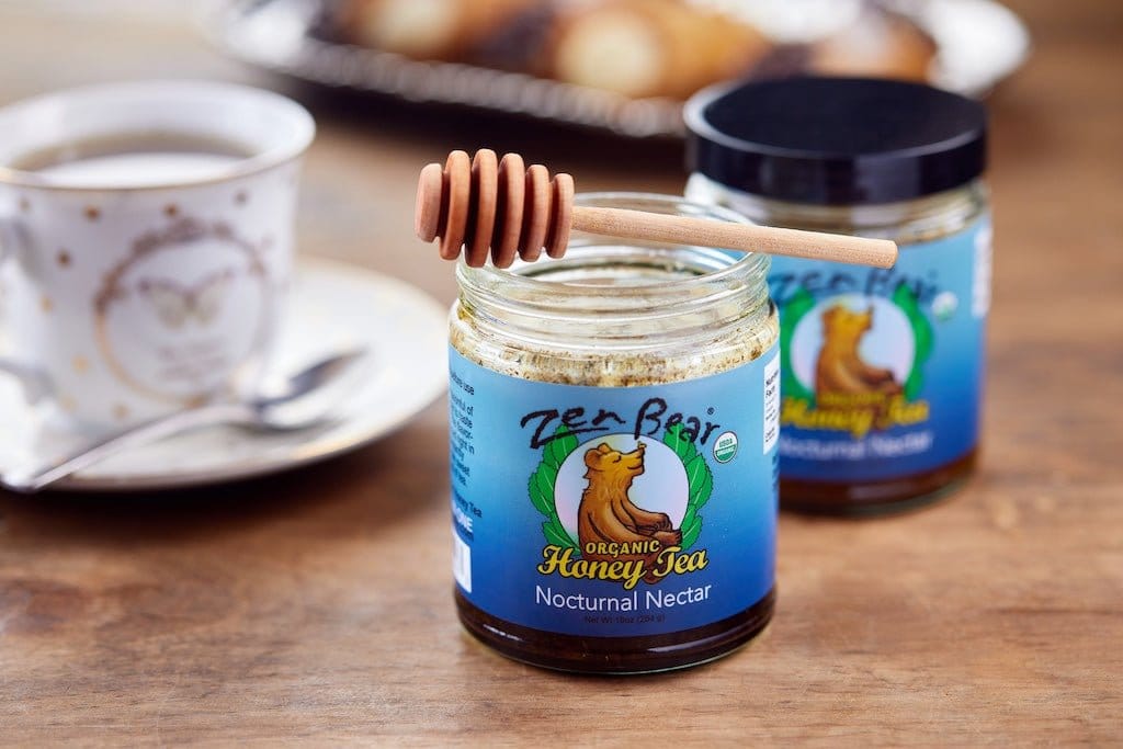 Nocturnal Nectar Honey Tea – Organic Herbal Blend for Restful Sleep (10 oz) - My American Goods