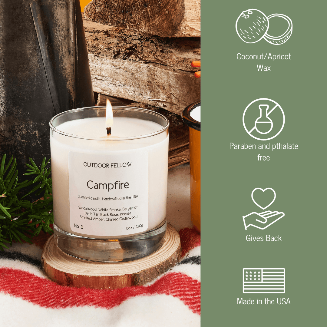 Campfire Scented Candle - My American Goods