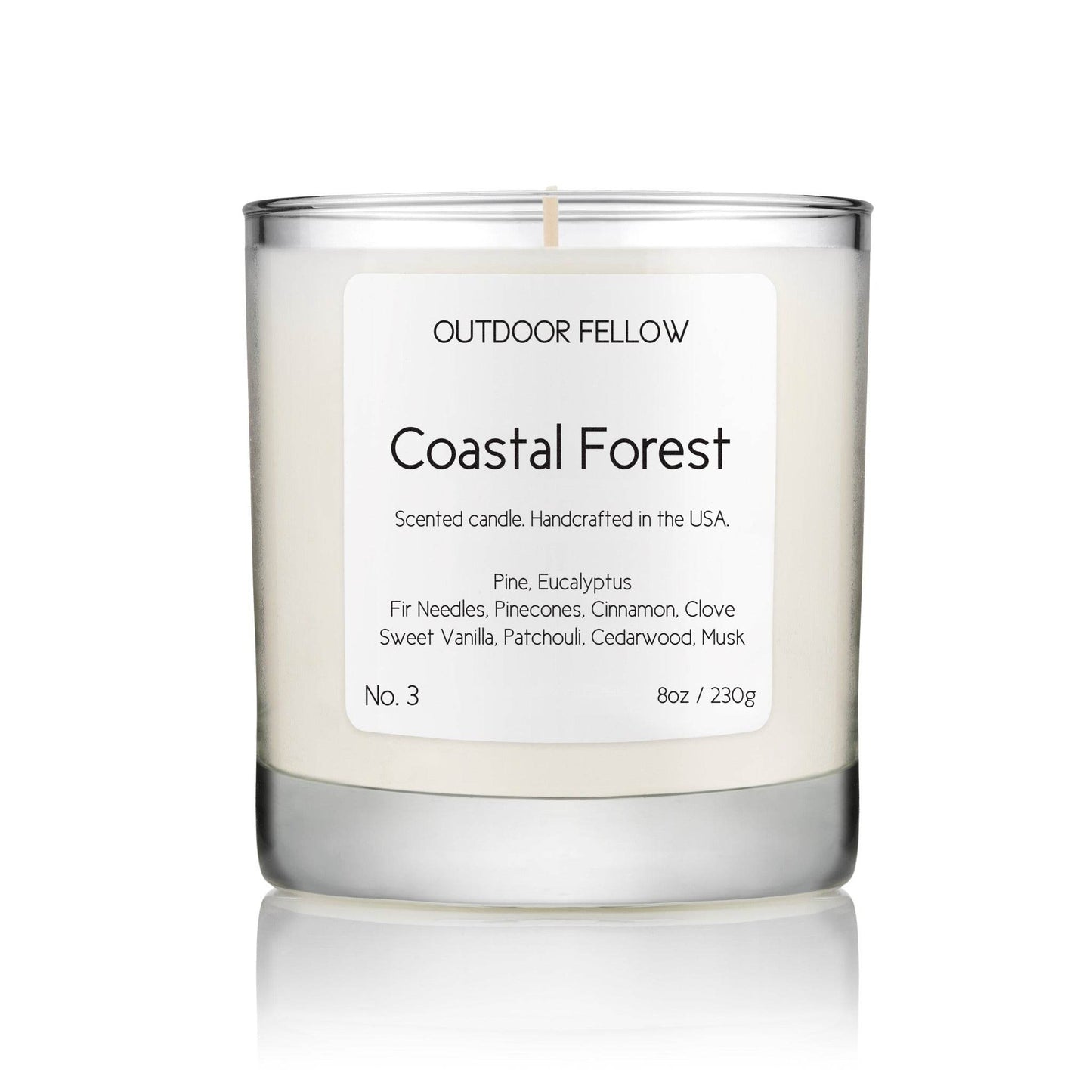 Coastal Forest Scented Candle - My American Goods